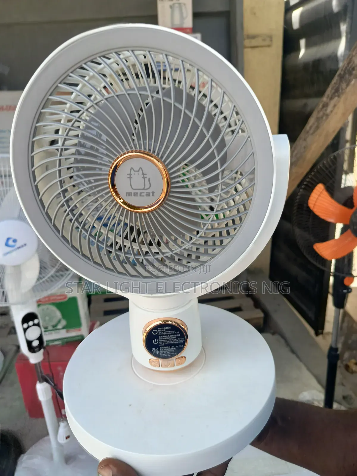 Air Fan Adjustable Height