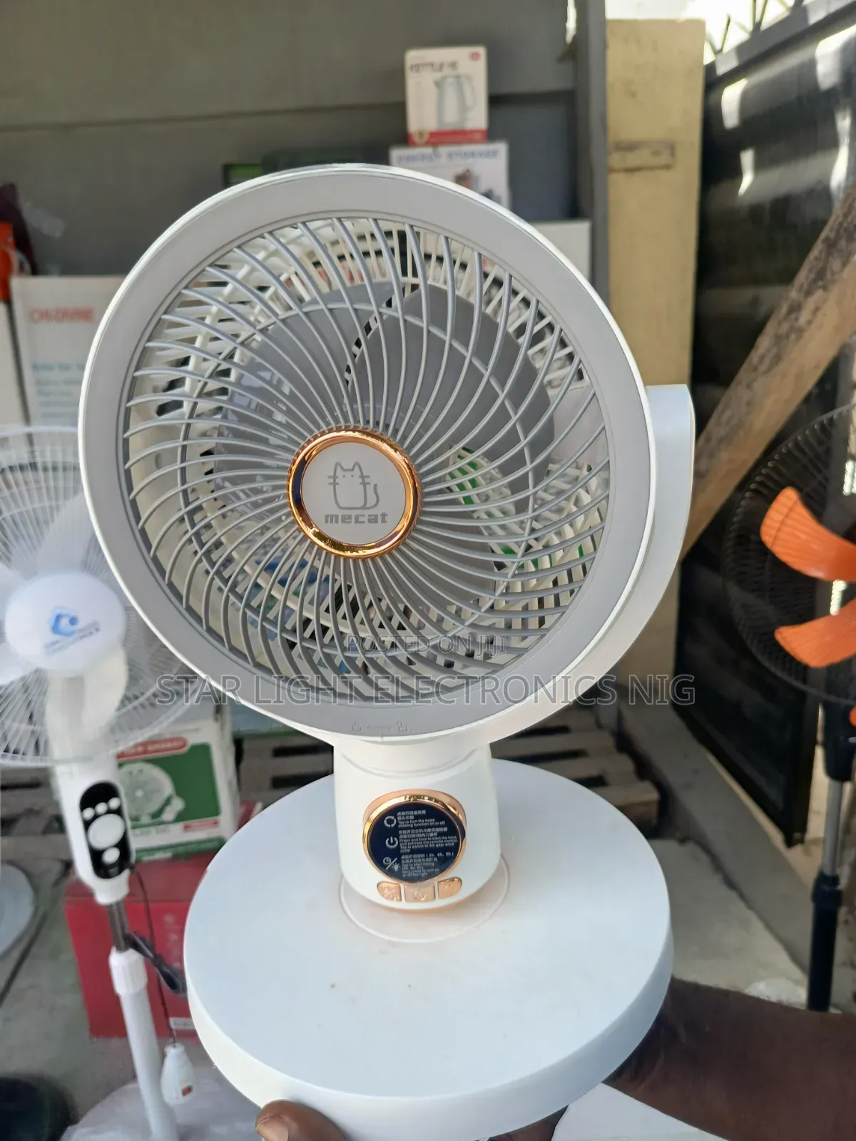 Air Fan Adjustable Height