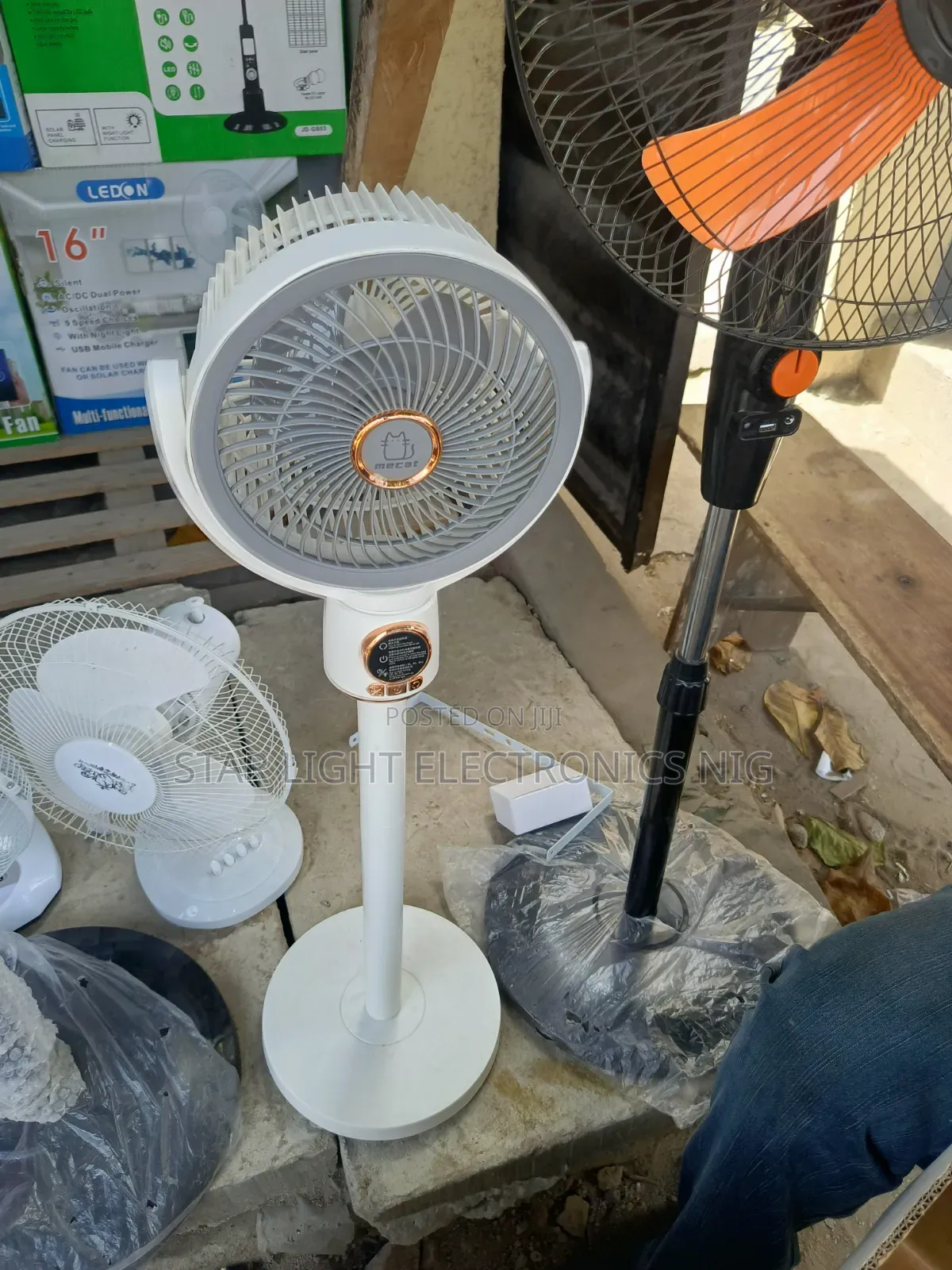 Air Fan Adjustable Height