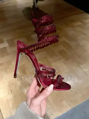Rene Caovilla Spiral Chandelier Heel*
