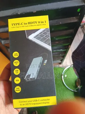 Type-c To Hdtv 8-in-1 Usb-c Hub
