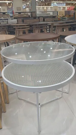 2in1 All Glass Center Table