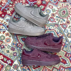 Original Nike Air Force 1 Low ‘07 Burgundy Crush Sneakers