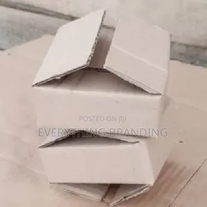 10x10x5in Brown Corrugated Carton Box 3ply Light Packaging Box.
