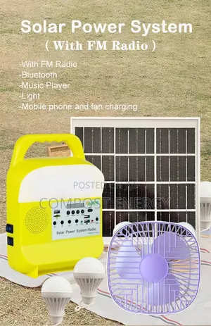 20v Solar Dc Generator With 45w Panel