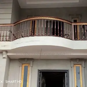 Buddah Staff Wrought Iron Rails