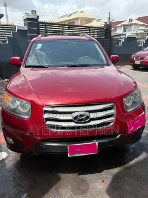 Hyundai Santa Fe Limited 2012 Maroon