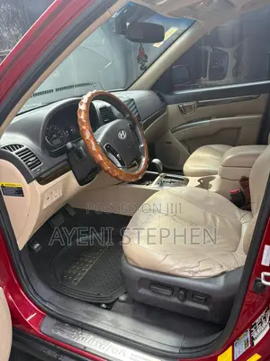 Hyundai Santa Fe Limited 2012 Maroon