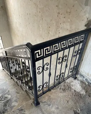 Double C Wrought Iron Rail