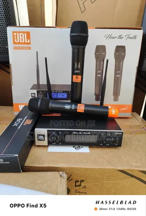 JBL Digital Wireless Microphone Double Handle Vm-1000