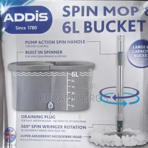 Spin Mop Large Capacity 6l Bucket
