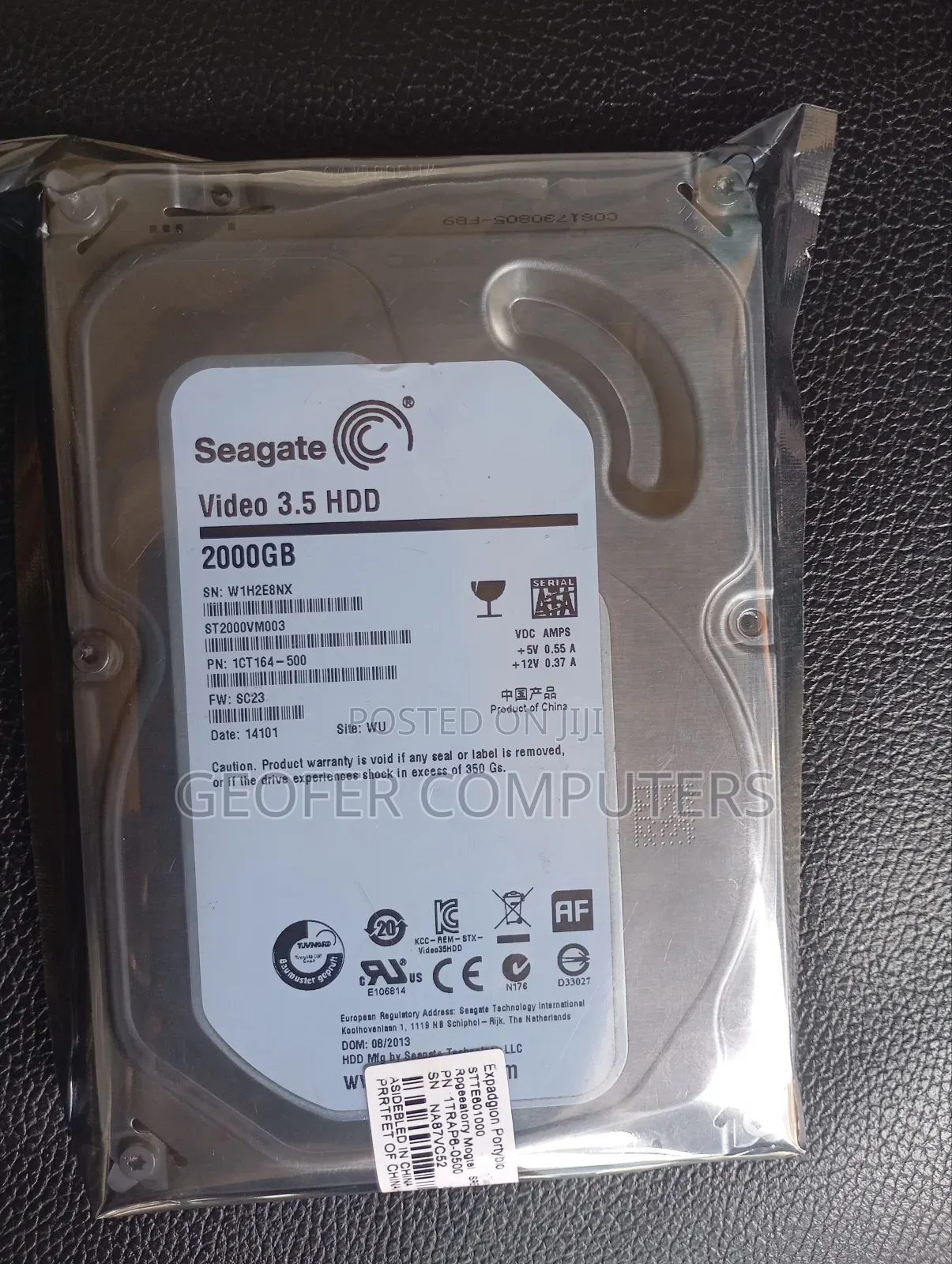 Dekstop 2tb HDD