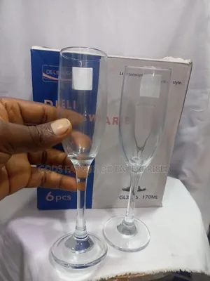 6 Pcs Deli Champagne Glass