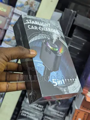 5in1 Starlight Portable Car Charger