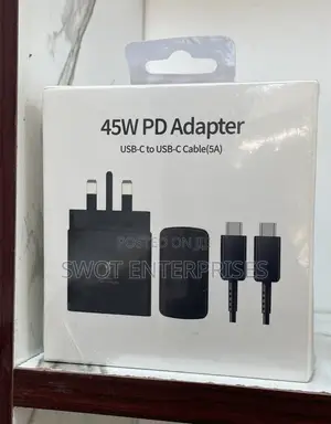 45 Watts Samsung Charger