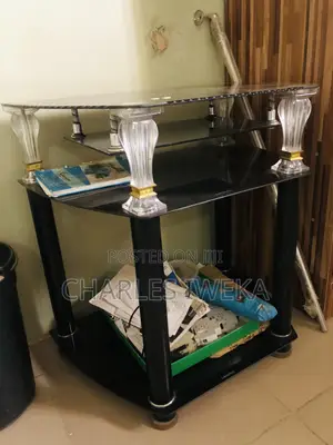 Tempered Glass Tv Stand