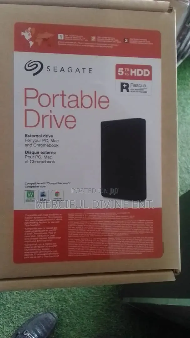 Seagate 5tb Rescue Plus External Hard Drive