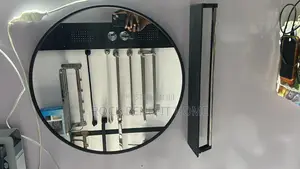 Plain Mirror With Shelves
