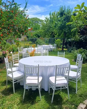 Imported White Chavari Event Chairs Available Now