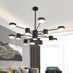 Nordic 12 Hands Led Chandelier- For Living Room, Grand Parlors, Hotels