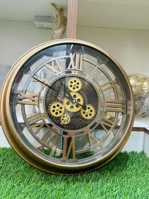 Luxury Vintage Gear Wall Clock