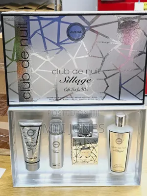 Armaf Club De Nuit Sillage Gift Set for Men Eau De Parfum 3.6oz/105ml