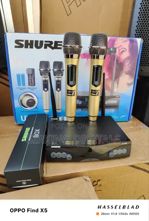 Shure Ut-883 Professional Wireless Microphone Mic - Dual Uhf Mic