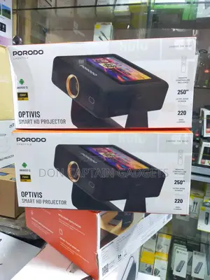 Porodo Smart Hd Projector ( Optivis ) Android 12