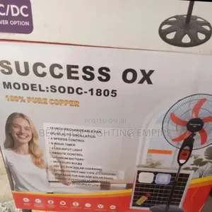 18inches Solar Standing Fan