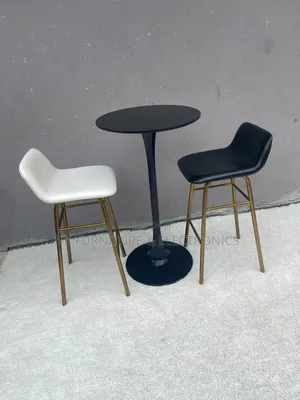 One Bar Table With Two Bar Stools Imported