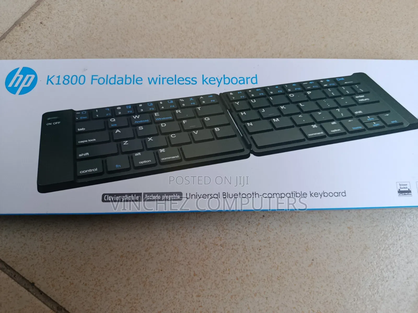Hp Foldable Bluetooth Keyboard