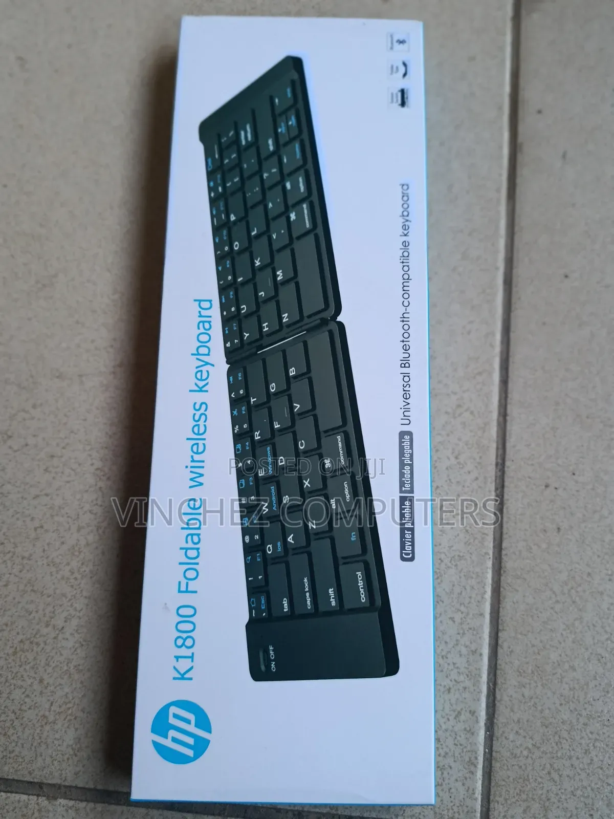 Hp Foldable Bluetooth Keyboard