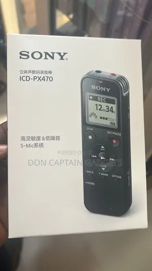 Sony Voice Recorder Icd-Px470