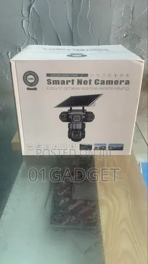 V380 Triple Lens Solar PTZ Security Camera 4g/Wifi Outdoor