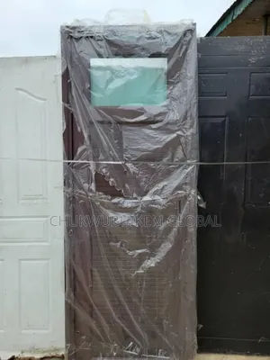 Standard Quality Aluminum Glass Door 2/Half Toilet