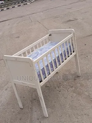 Imported Very Sturdy Beautiful Baby Cot With Brand New Mattress