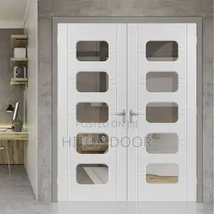 Hitops Classic French Door With Frame and Architrave