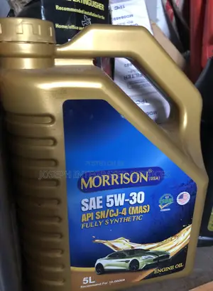 Morrison (Usa) Sae 5w-30 Fully Synthetic Engine Oil.