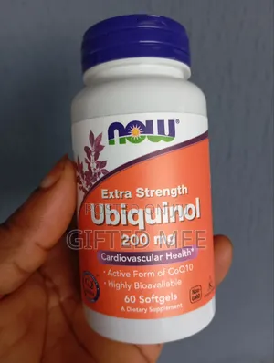 Now Foods Ubiquinol, 200mg, 60 Softgels.