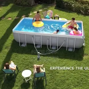Intex 13ft by 6ft Width 4ft Depth Pool Wit Filter,Ladder 2 Floaters