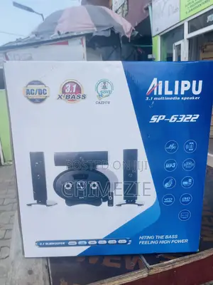 Ailipu Ac/Dc Home Theater System 3 Speakers Model 6322