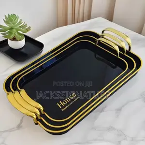Classic 3in1 Acrylic Luxury Tray Set