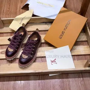 High Quality Luxury Louis Vuitton Remix Derby Sneakers