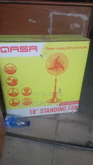 Qasa Solar Fan Ac/Dc