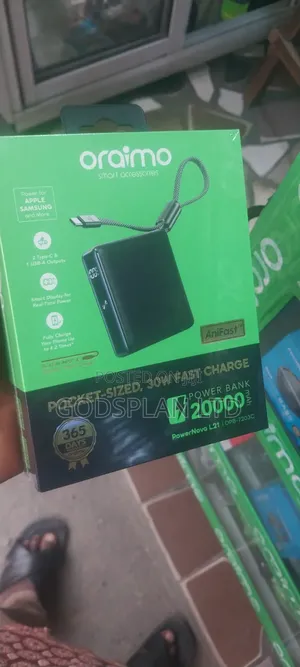 Oraimo Pocket Power Bank 20000mah