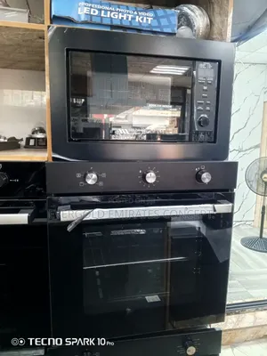 Built in Electric and Gas Oven With 25 Liter Microwave