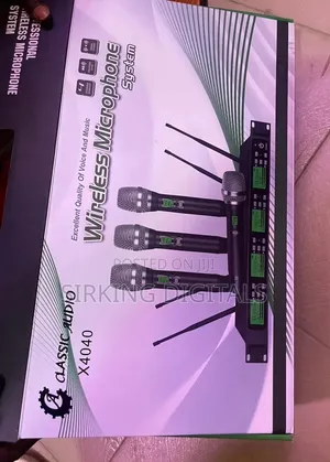 Classic Audio X4040 Digital Wireless Microphone 4handle