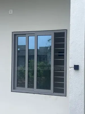 Aluminum Casement Window With Burglary