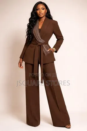 Ladies' Suits. Available in Beautiful Colours From Size Large to 5xl