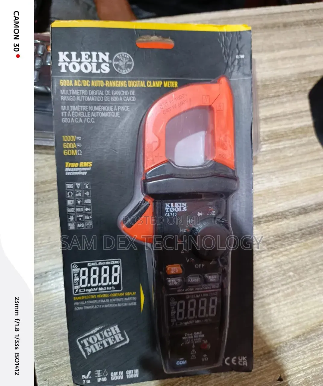 Klein Tools Cl710 Digital Clamp Meter